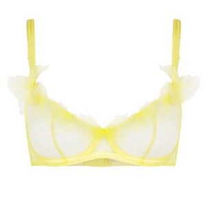 AGENT PROVOCATEUR Fawn Bra in Yellow
